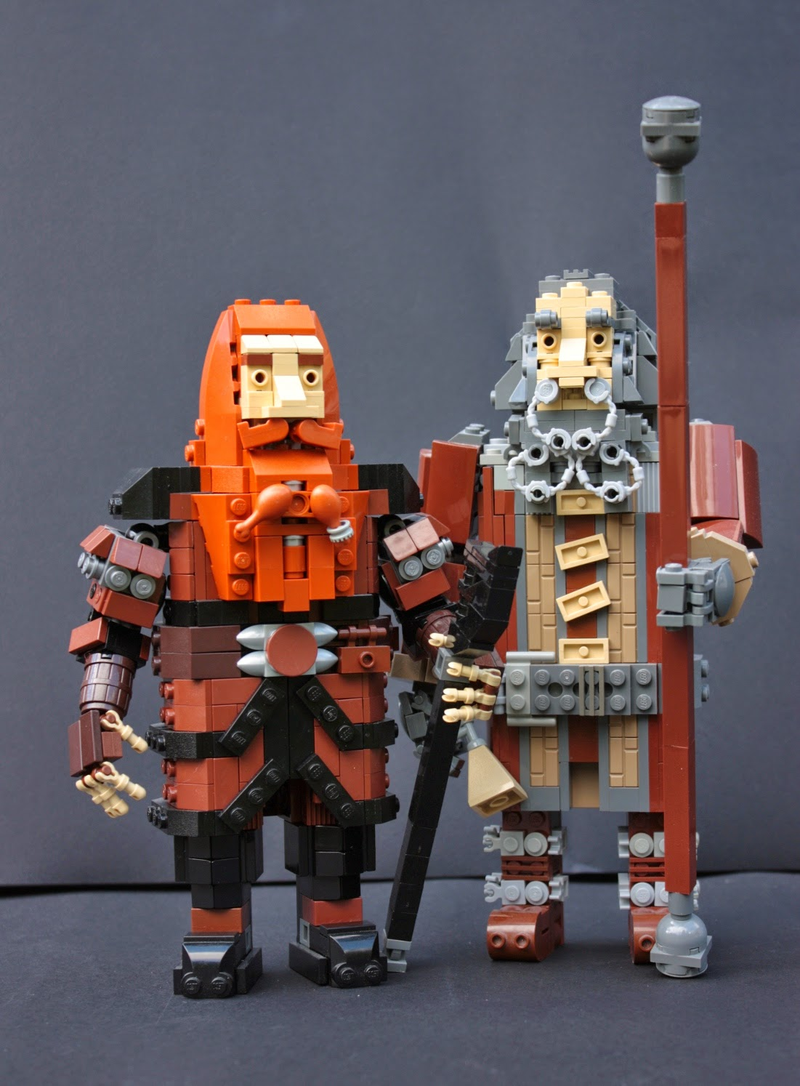 Illustration for article titled Thorin's Company looks marvellous as Lego figures